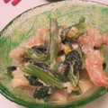 ryuwakouwa's cooksnap of when they made ほうれん草とエビのサラダ.