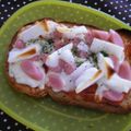 3姉妹ちゃんママ's cooksnap of when they made ピザもちトースト.