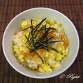 ☆Piglet's cooksnap of when they made 塩ポン酢で✿鮭と玉子の混ぜ寿司.