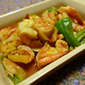 甘夏かん's cooksnap of when they made えびのタイ風カレー炒め.