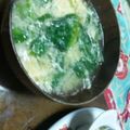 marimari97's cooksnap of when they made うちスープ♪ほうれん草のかき玉汁.