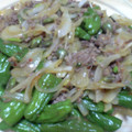 まんまるあめ's cooksnap of when they made ししとうのひき肉炒め.