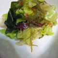 *れもんパルタ*'s cooksnap of when they made キャベツとわかめの梅和え.