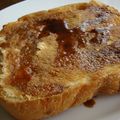 doiko's cooksnap of when they made おいしい～♪きなこトースト.