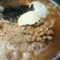 かぴーな's cooksnap of when they made 納豆バター醤油ラーメン ☆〃〃.