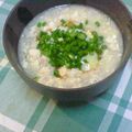 ゆきにゃん太's cooksnap of when they made あったまるぅ～真っ白いお粥。豆腐粥。.