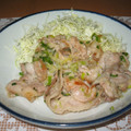 とまとまとまこ's cooksnap of when they made 今夜は簡単旨い葱塩ダレで！豚肉の葱塩焼き.