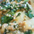 熊人すみこ's cooksnap of when they made 簡単！美味しい!!セロリ葉のオイマヨ炒め.