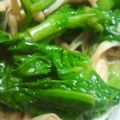 熊人すみこ's cooksnap of when they made 菜の花＊からし醤油梅肉和え.