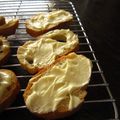 たなか家's cooksnap of when they made ラスク♪ホワイトチョコかけちゃいました♪.