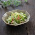 まろんかふぇ's cooksnap of when they made さっぱり＆コクあり♬春キャベツのサラダ.