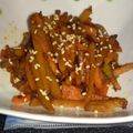 はせょ's cooksnap of when they made かぼちゃと人参のキンピラ.