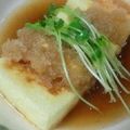 モコチャミ's cooksnap of when they made 揚げない手抜き揚げ出し豆腐.