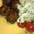 ひこパッド's cooksnap of when they made ふわふわ鶏団子のテリヤキソース☆.