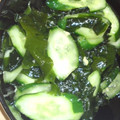 げん＊まま's cooksnap of when they made きゅうりとわかめと生姜の和え物。.