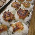 まあくんのおくさん's cooksnap of when they made ✿鮭の味噌マヨ焼きおにぎり✿.