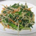 しおりんりく's cooksnap of when they made じゃこ＆もやし＆にらの中華炒め.