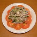 宇治抹茶あんみつ's cooksnap of when they made 蒸し鶏とゴボウのゴマ風味サラダ.