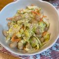 そばかす美人's cooksnap of when they made 簡単おいしい☆キャベツと豆のデリ風サラダ.