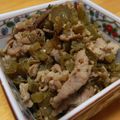 いなえもん's cooksnap of when they made 豚肉と高菜の炒め物.