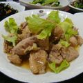 波波子's cooksnap of when they made レンジで簡単♪　鶏肉とセロリの包み蒸し　た～っぷり♪の胡麻ソース.