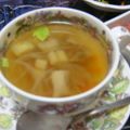 波波子's cooksnap of when they made ☆便秘解消！セロリと舞茸が香るスープ☆.