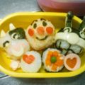 ゆいちん5's cooksnap of when they made ☆キャラ弁☆ベビーアンパンマン.