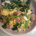 りょうたまねぎ's cooksnap of when they made ほうれん草とウインナーの卵炒め.