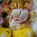 3姉妹ちゃんママ's cooksnap of when they made お弁当に　太陽のちくわ♪.