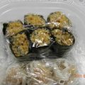 ｓａｂｕｒｉｎａ's cooksnap of when they made お弁当のおかずに♪焼そば海苔巻き.