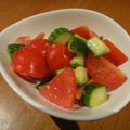 ＮＡＮＡ－ｏ's cooksnap of when they made トマトきゅうり.