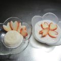 aquamama's cooksnap of when they made 苺が可愛い♡苺ミルクプリン.