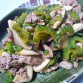 しゅんぺいのママ's cooksnap of when they made ゴーヤとエリンギのソテー.