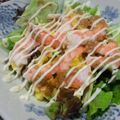 inyako's cooksnap of when they made 海老のっけサラダ.