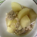 ちっひー００'s cooksnap of when they made 鶏肉と大根の炒め煮.