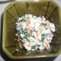 白いぐれーぷ's cooksnap of when they made 白和え　春菊・金時人参・りんご　.