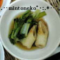 mintoneko's cooksnap of when they made ちくわと小松菜の煮物.