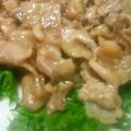 ゆいあっと初心者's cooksnap of when they made 安上がりで美味しい豚肉の甘辛焼き☆.