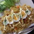 うに１１８'s cooksnap of when they made 炊飯器で☆ゆで卵も一緒にカレーピラフ.