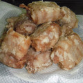 うちの・・・'s cooksnap of when they made 豚巻揚げモチ.