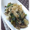 REI_MAM's cooksnap of when they made 菊菜と牛肉の炒め物.