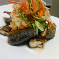 れーちこ's cooksnap of when they made さんまの南蛮風野菜のっけ盛り.