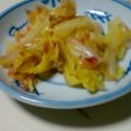 ＊友希＊'s cooksnap of when they made もう１品♪きゃべつの梅おかか和え.