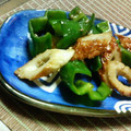 キョク's cooksnap of when they made ちくわとﾋﾟｰﾏﾝのちゃちゃっと炒め.