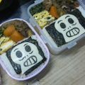 めそ。's cooksnap of when they made 簡単キャラ弁★ホラーマン★.