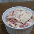 ふにふにこ's cooksnap of when they made ストロベリー＆クリームチーズアイス.