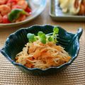 runa10's cooksnap of when they made 切干大根と福神漬けのサラダ風.