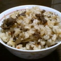 あとからあとから's cooksnap of when they made 牛肉とごぼうの簡単炊き込みごはん.