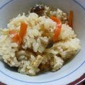 いずみるく's cooksnap of when they made 焼きしめじの炊き込みご飯.
