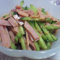 しばっち。's cooksnap of when they made 冷やし中華のタレで☆ハムきゅうり中華和え.
